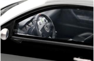 RENAULT MEGANE 2 RS PHASE 2 BLACK 2005 OttOmobile 1:18 Resinemodell (Türen, Motorhaube... nicht zu öffnen!)